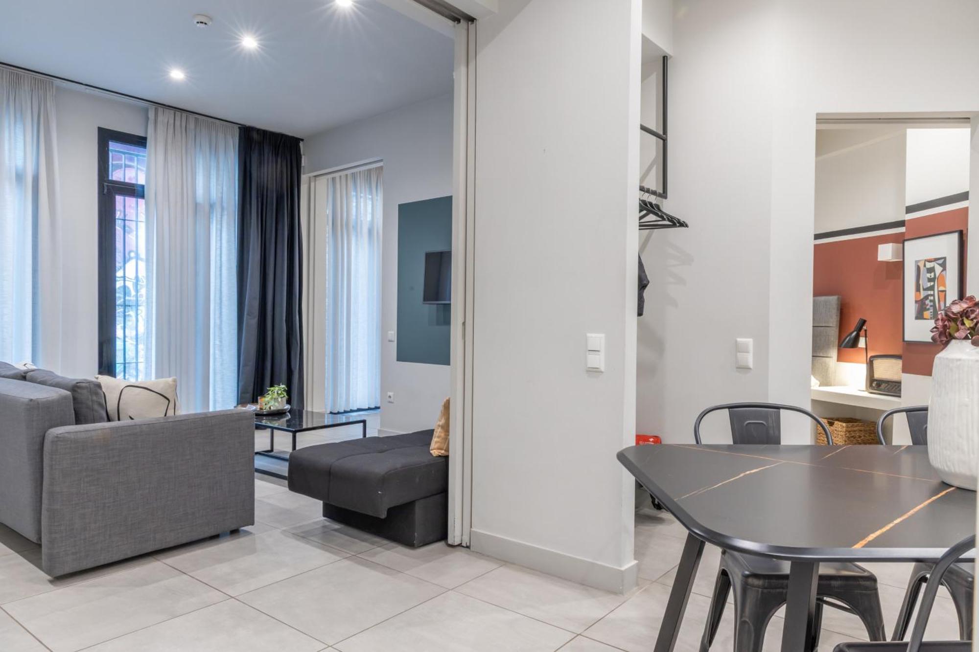 85 Sqm In The Heart Of Athens Shared Rooftop Deck Dış mekan fotoğraf